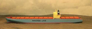 Containerfreighter "Maersk Hamburg" (1 p.) LIB 1992 no. KR 315 from CM
